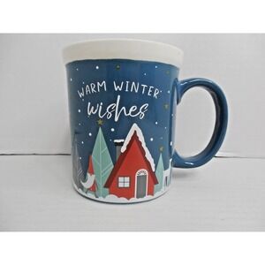 Design Pac "Warm Winter Wishes" Coffee/ Hot Chocolate Mug Christmas 20 oz